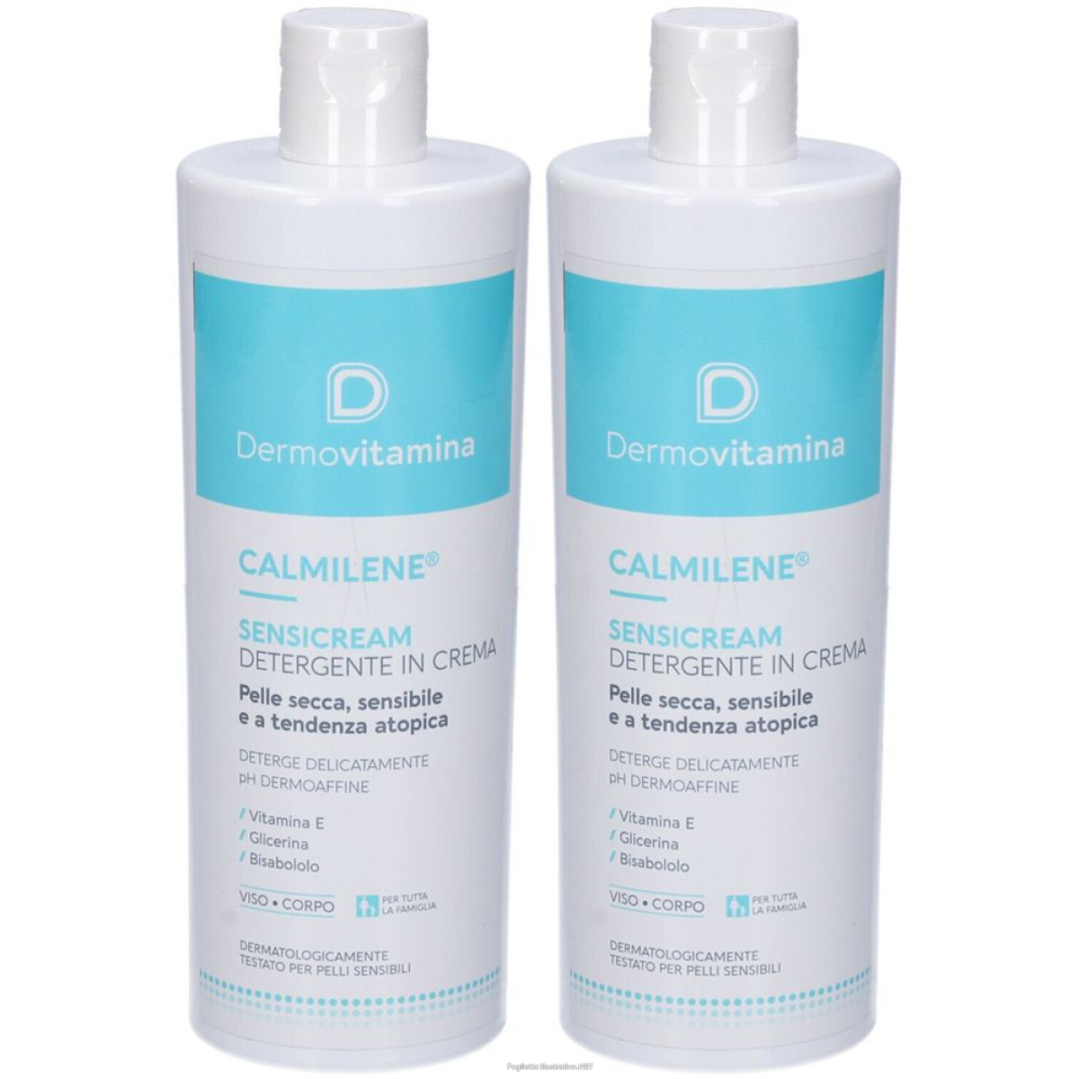 Compra Online dermovitamina calmilene sensicream detergente in crema set da 2 2x500 e Trova il miglior prezzo
