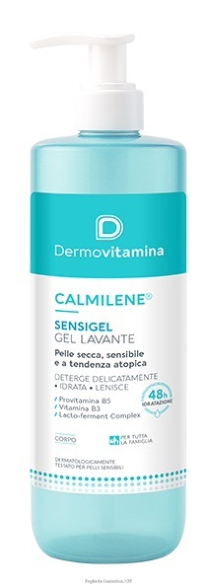 Compra Online dermovitamina calmilene sensigel gel lavante per pelle secca sensibile e a tendenza atopica 400ml e Trova il miglior prezzo