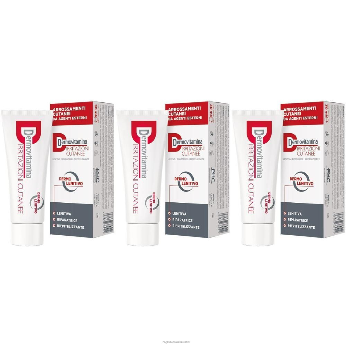 Compra Online dermovitamina irritazioni cutanee 3x30 ml crema e Trova il miglior prezzo