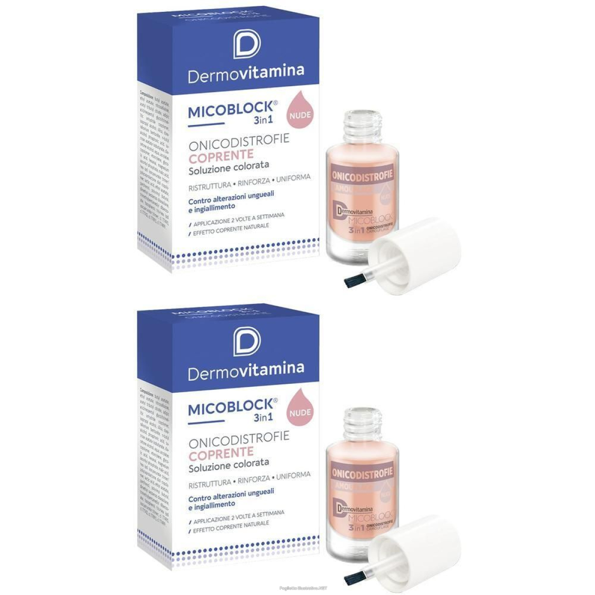 Compra Online dermovitamina micoblock 3 n 1 onicodistrofie coprente 8 ml 2x8 ml e Trova il miglior prezzo