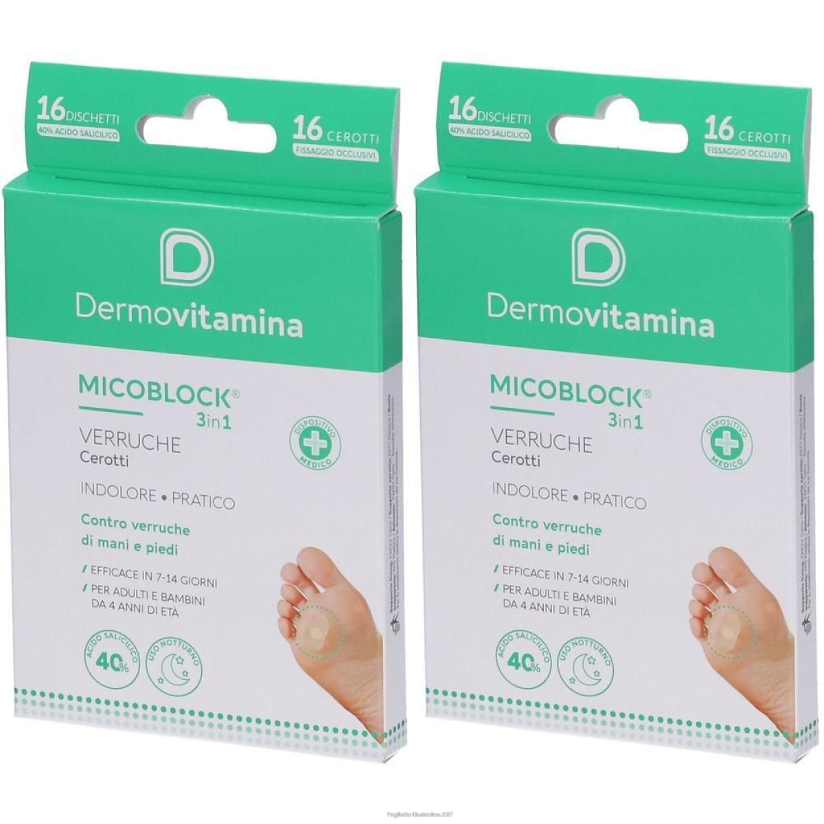 Compra Online dermovitamina micoblock verruche patch 16 st e Trova il miglior prezzo