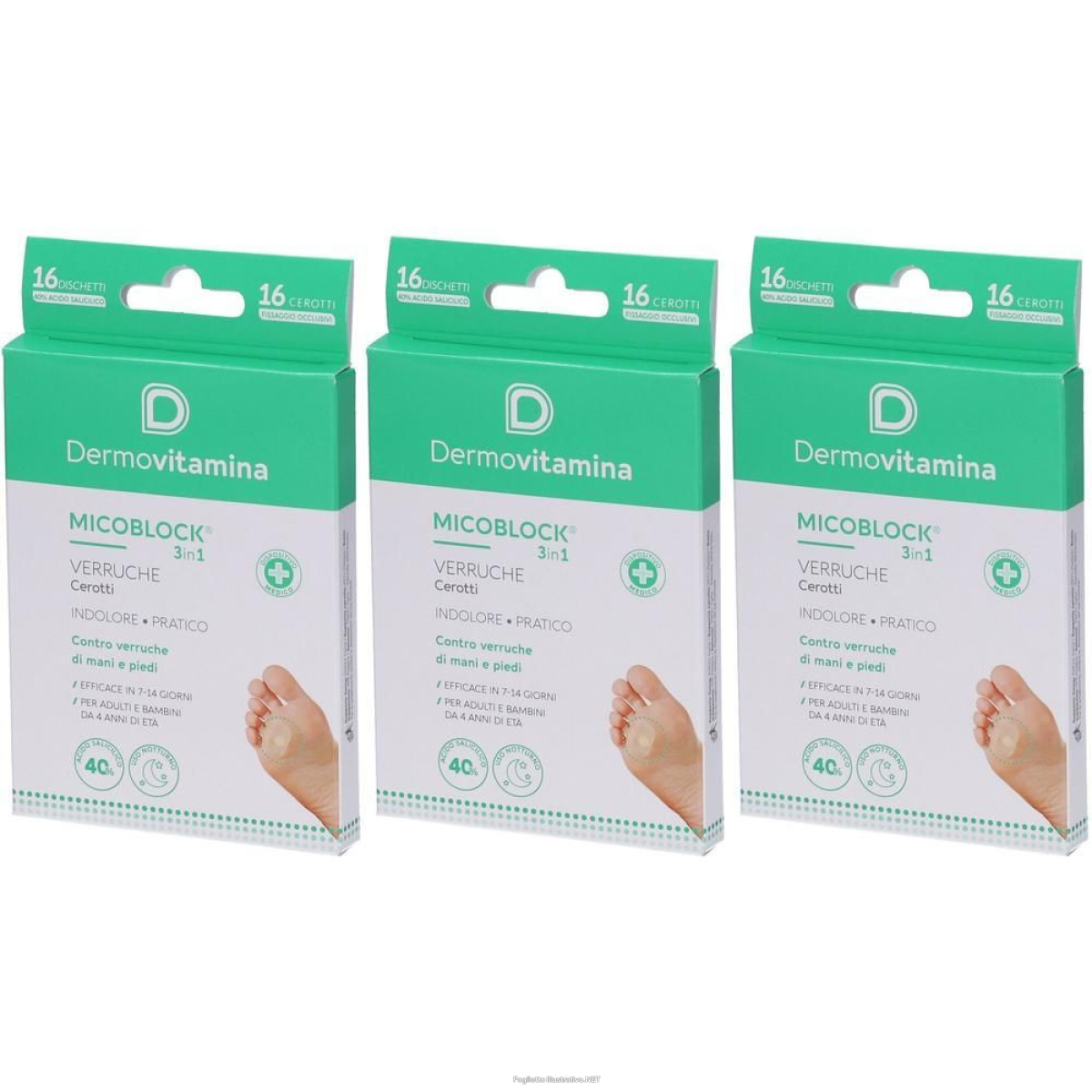 Compra Online dermovitamina micoblock verruche patch 16 st e Trova il miglior prezzo