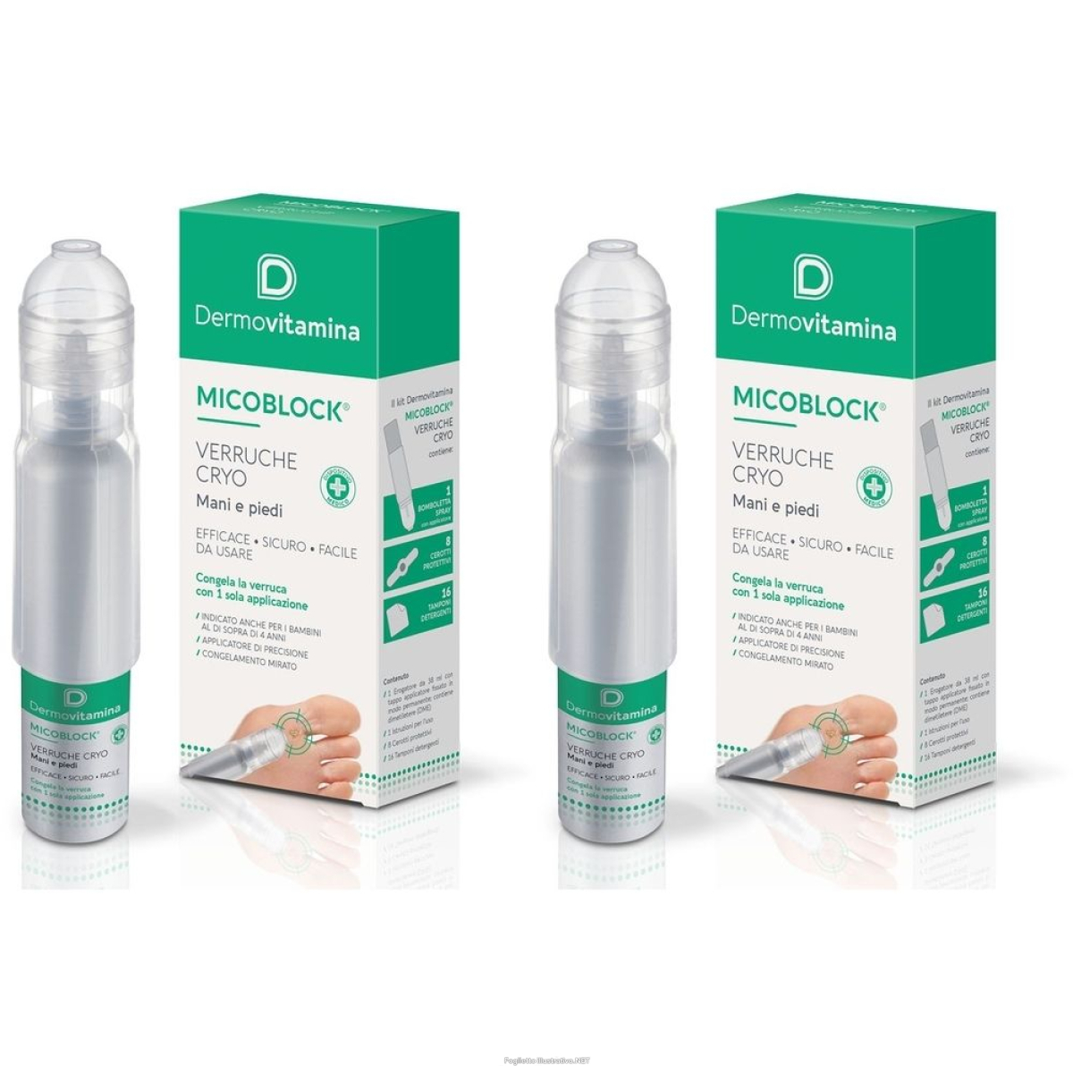 Compra Online dermovitamina microblock® verruche cryo set da 2 2x38 ml spray e Trova il miglior prezzo