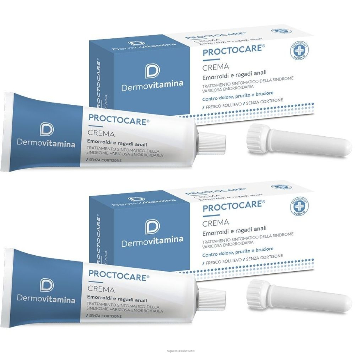 Compra Online dermovitamina proctocare crema set da 2 2x30 ml rettale e Trova il miglior prezzo