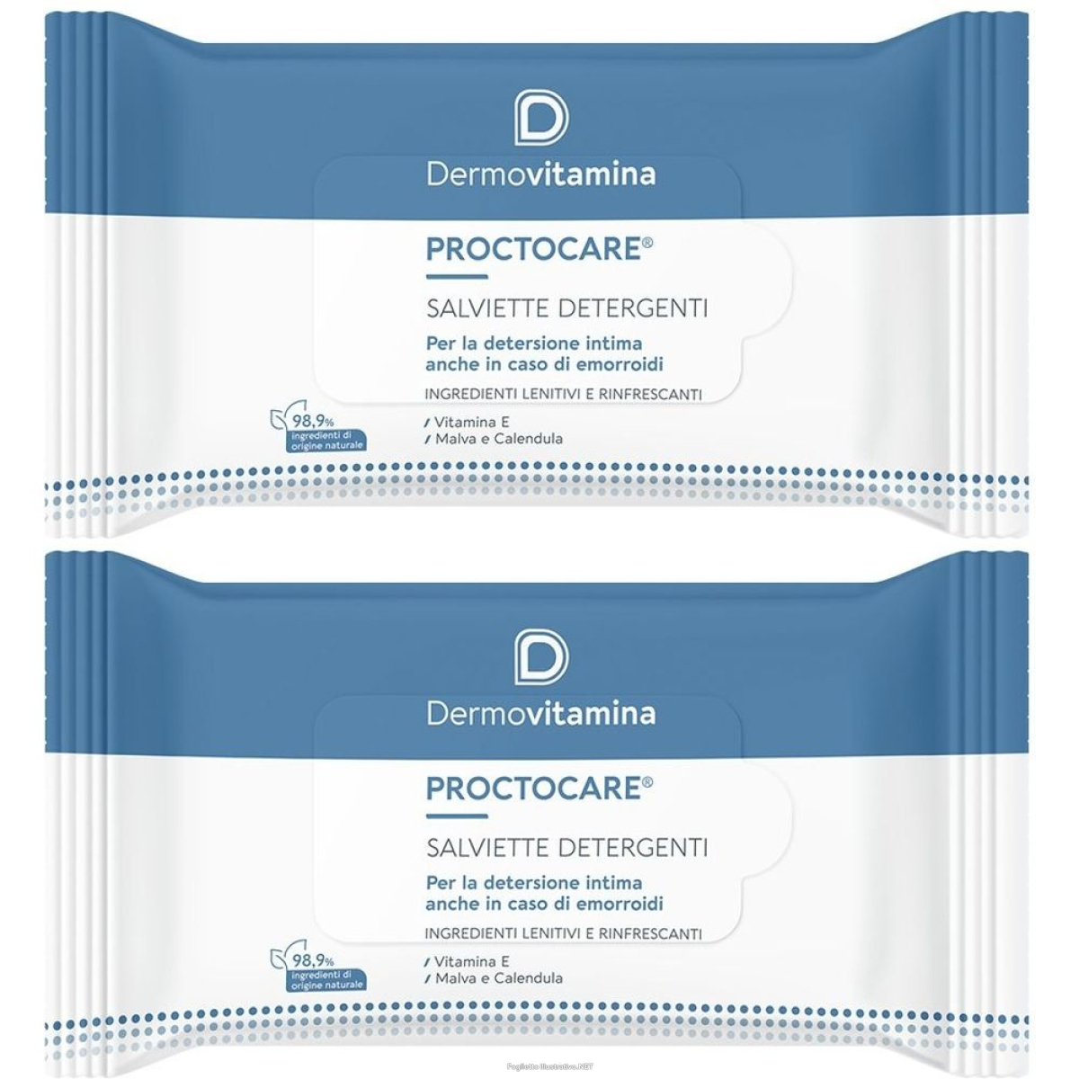 Compra Online dermovitamina proctocare® salviette set da 2 2x15 pz e Trova il miglior prezzo