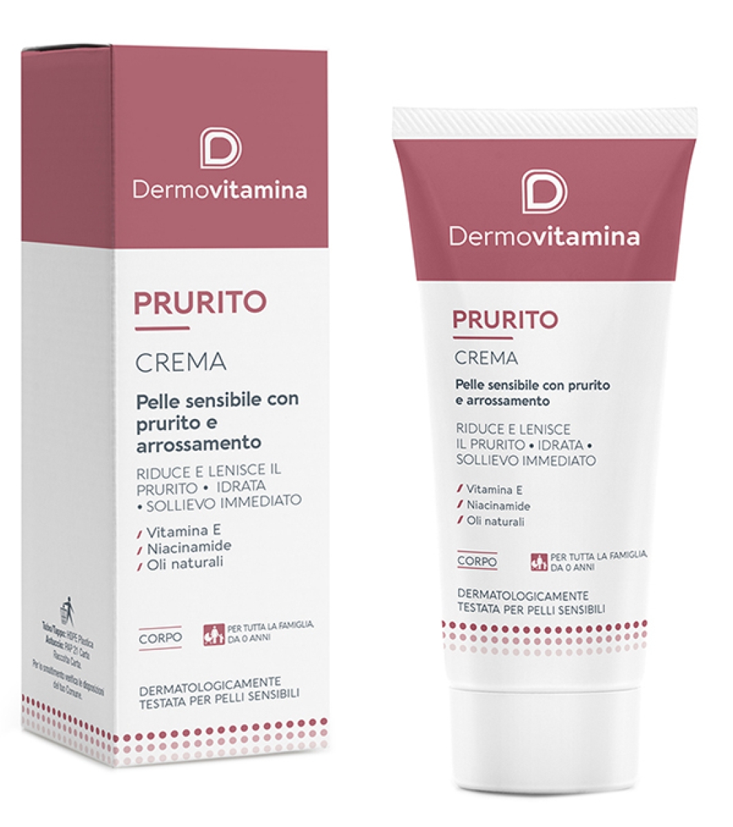 Compra Online Dermovitamina prurito crema corpo lenitiva contro il prurito, 50 ml e Trova il miglior prezzo