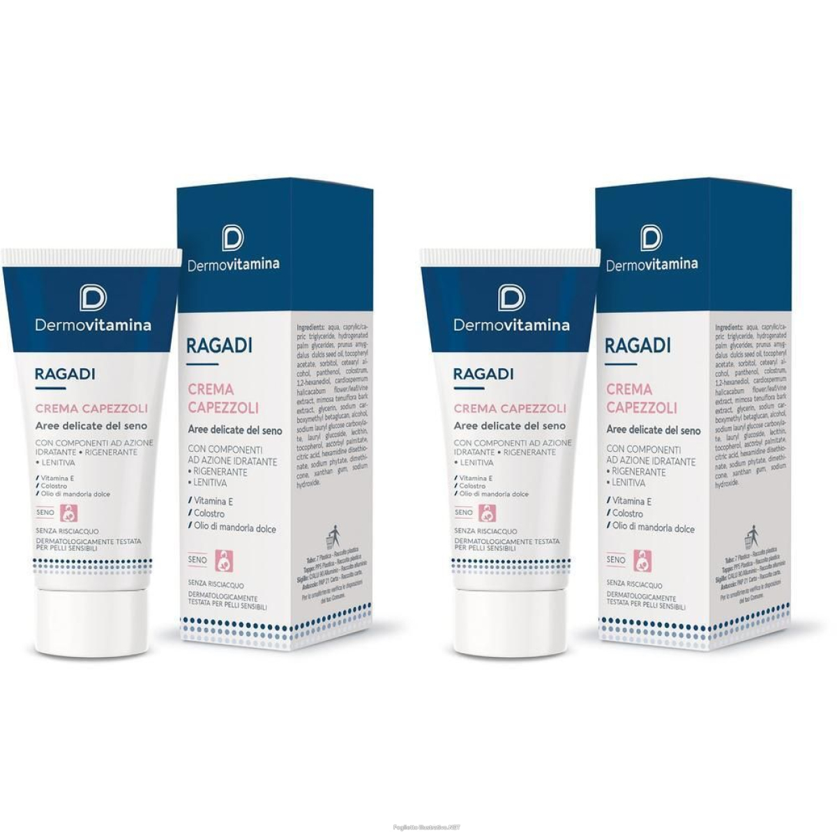 Compra Online dermovitamina ragadi crema capezzoli 2x30 ml e Trova il miglior prezzo