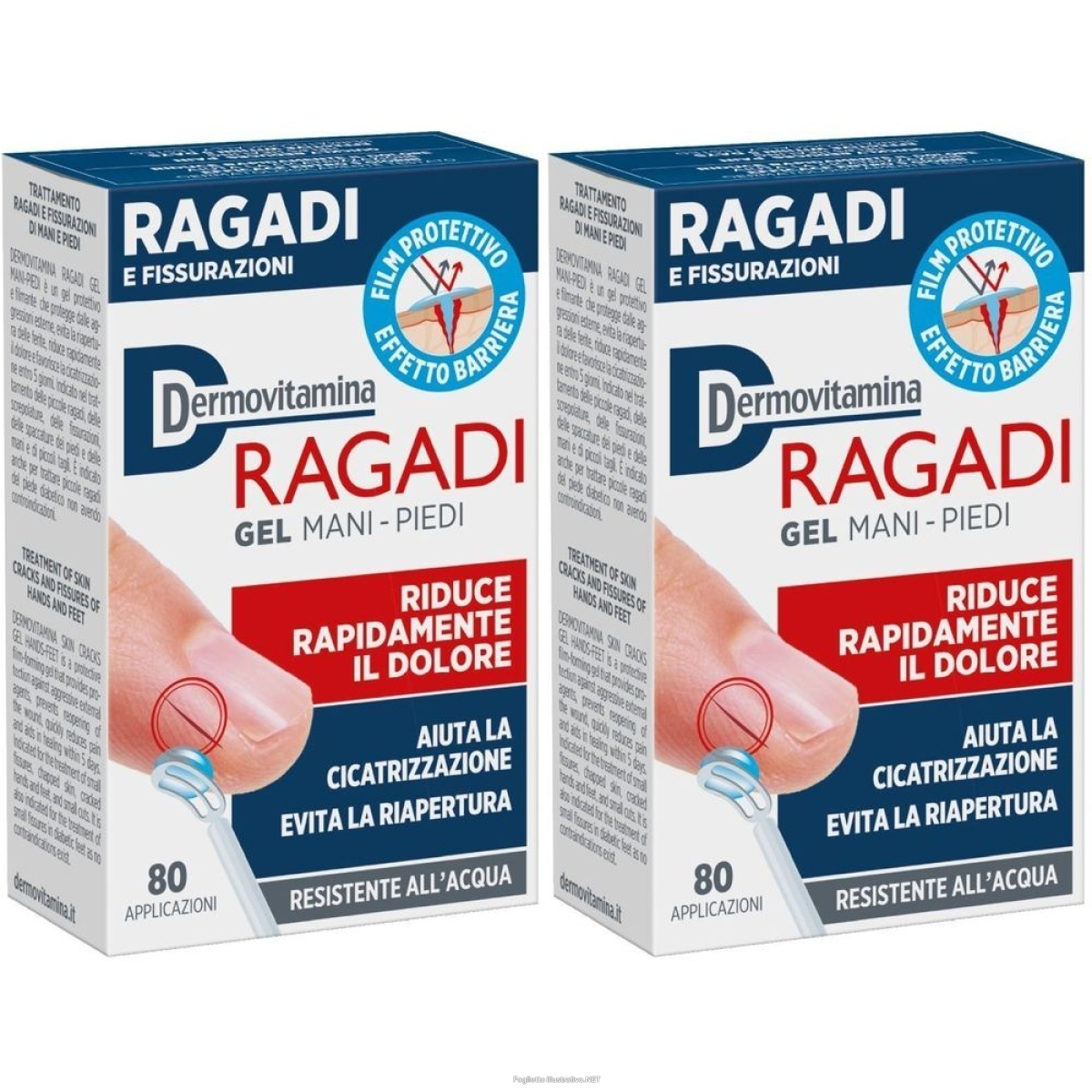 Compra Online dermovitamina ragadi gel mani-piedi set da 2 2x7 ml e Trova il miglior prezzo