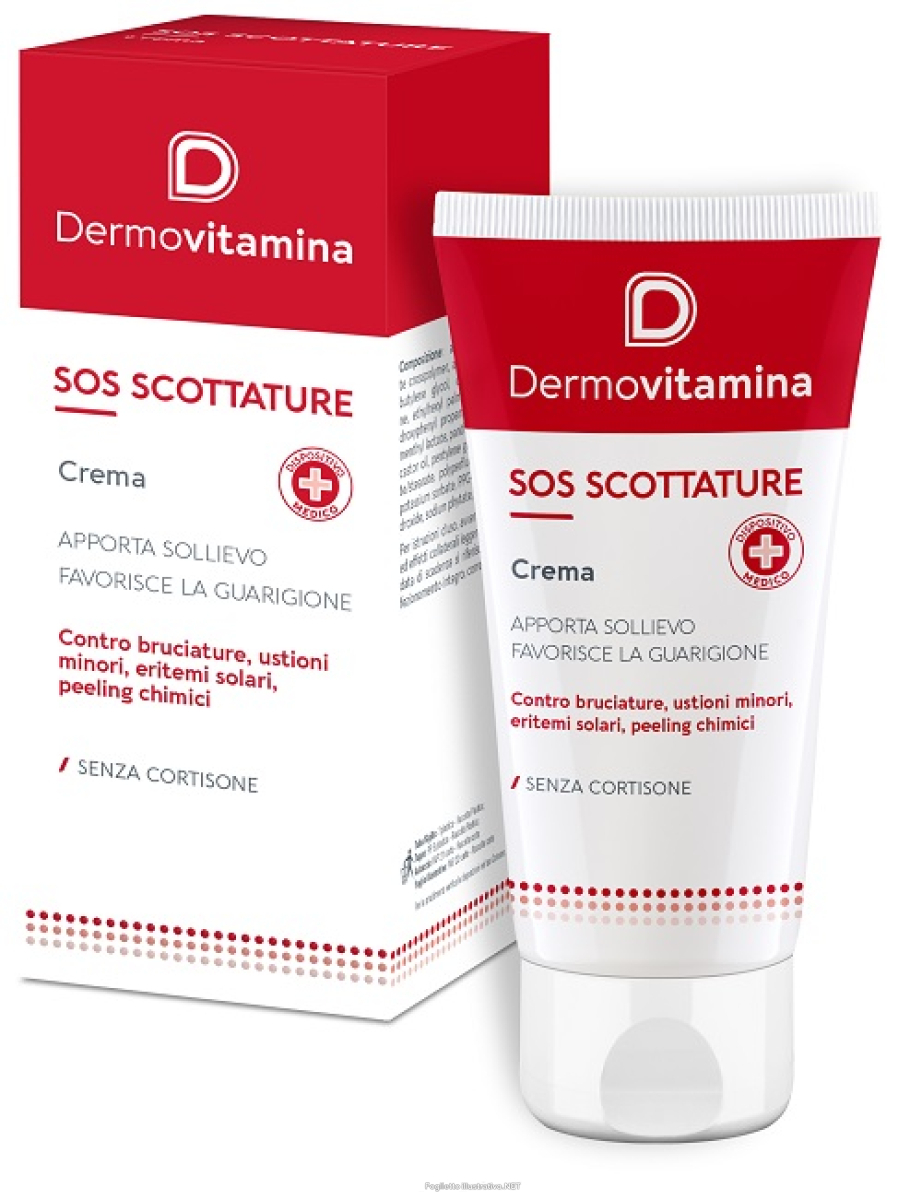 Compra Online dermovitamina sos scottature crema lenitiva per scottature e eritemi solari 150 ml e Trova il miglior prezzo