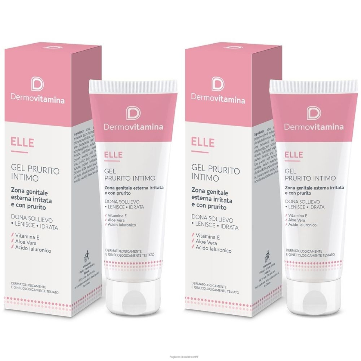 Compra Online dermovitina elle prurito intimo set da 2 2x30 ml gel vaginale e Trova il miglior prezzo