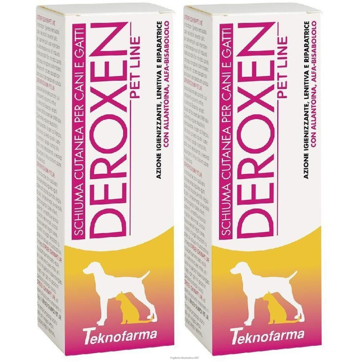 Compra Online deroxen pet line schiuma 100 ml 2x100 ml e Trova il miglior prezzo