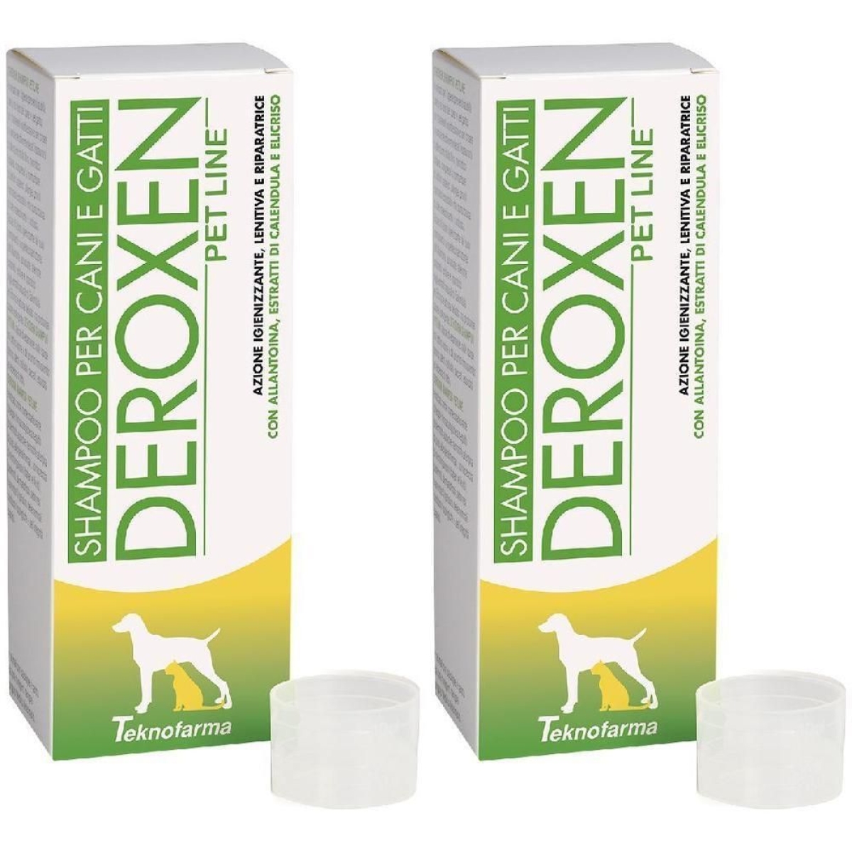 Compra Online deroxen pet line shampoo 200 ml 2x200 ml e Trova il miglior prezzo