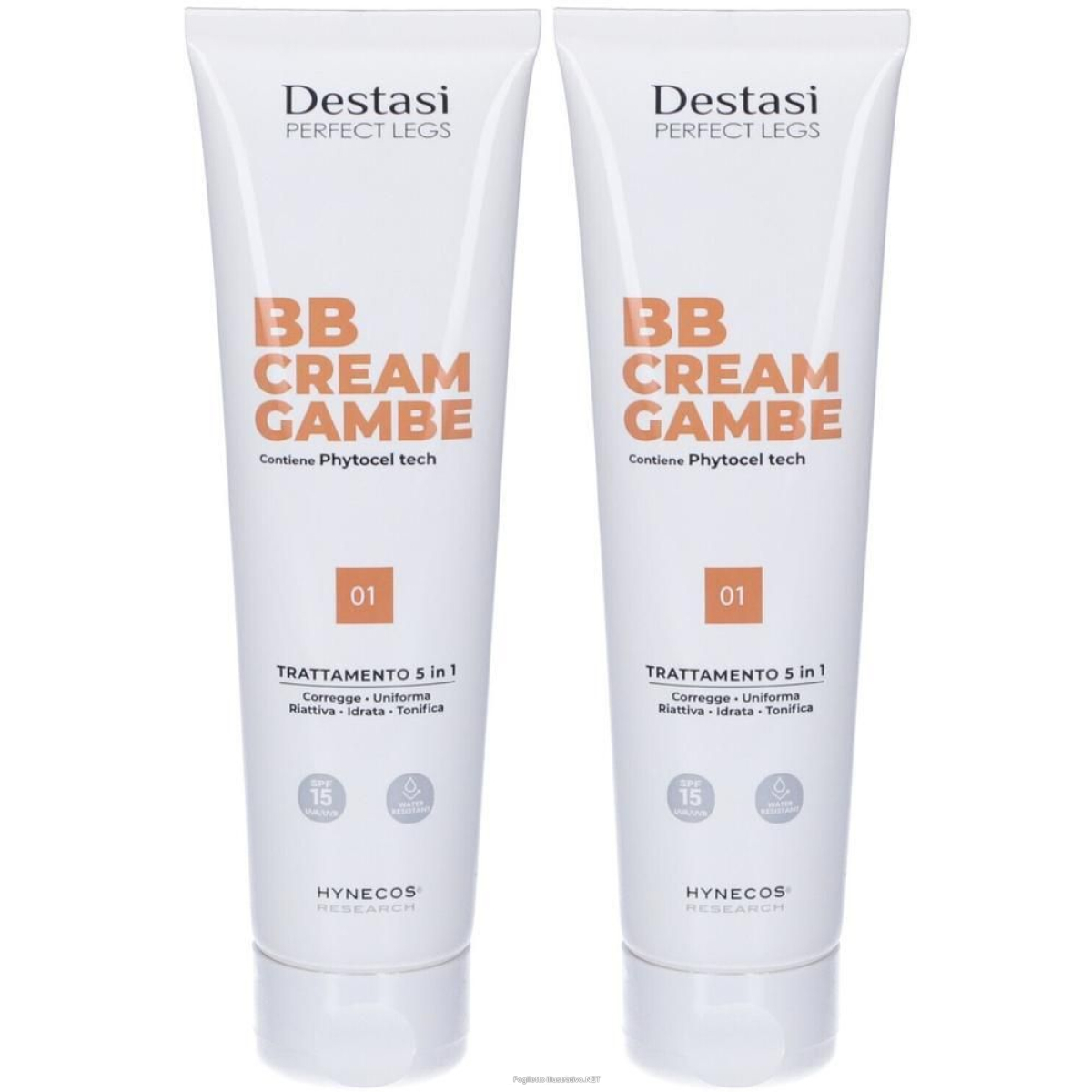 Compra Online destasi bb cream crema gambe tonalitá 01 2x100 ml e Trova il miglior prezzo