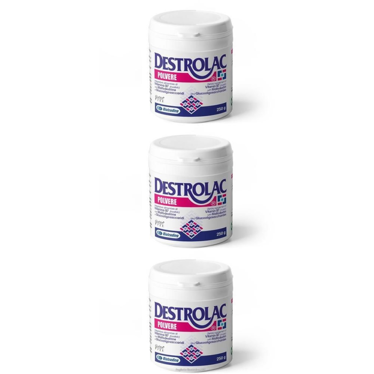 Compra Online destrolac polvere idrosolubile 250 g 3x250 g e Trova il miglior prezzo