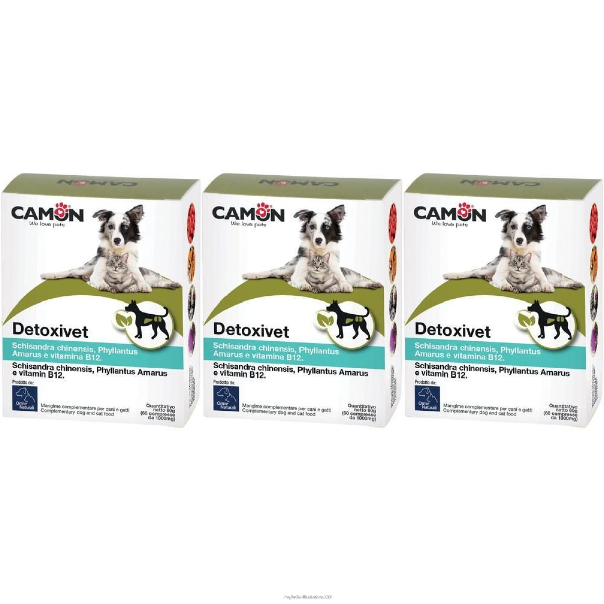 Compra Online detoxivet 60 compresse 3x60 pz e Trova il miglior prezzo