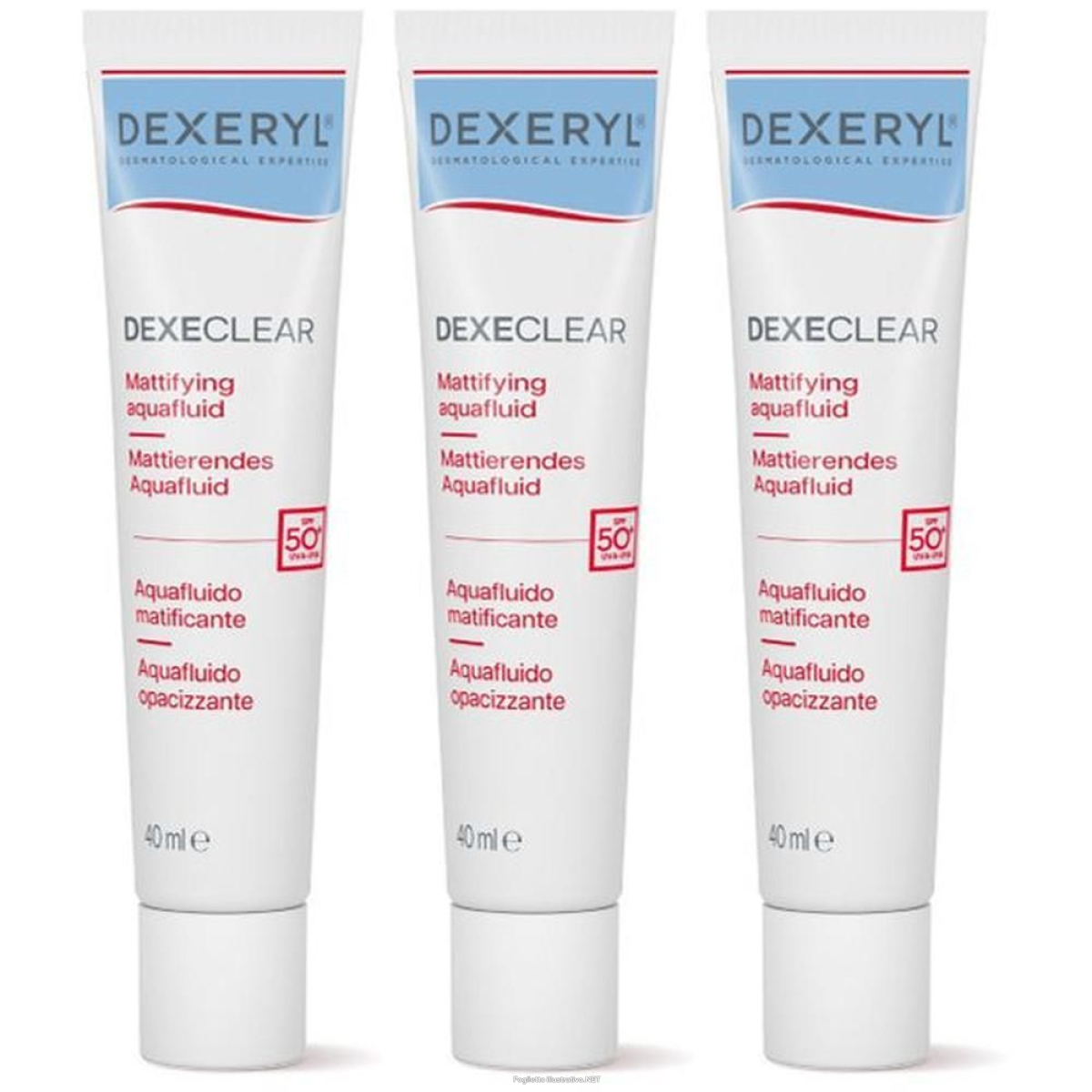 Compra Online dexeclear aquafluido opacizzante spf50+ pelle grassa/a tendenza acneic e Trova il miglior prezzo