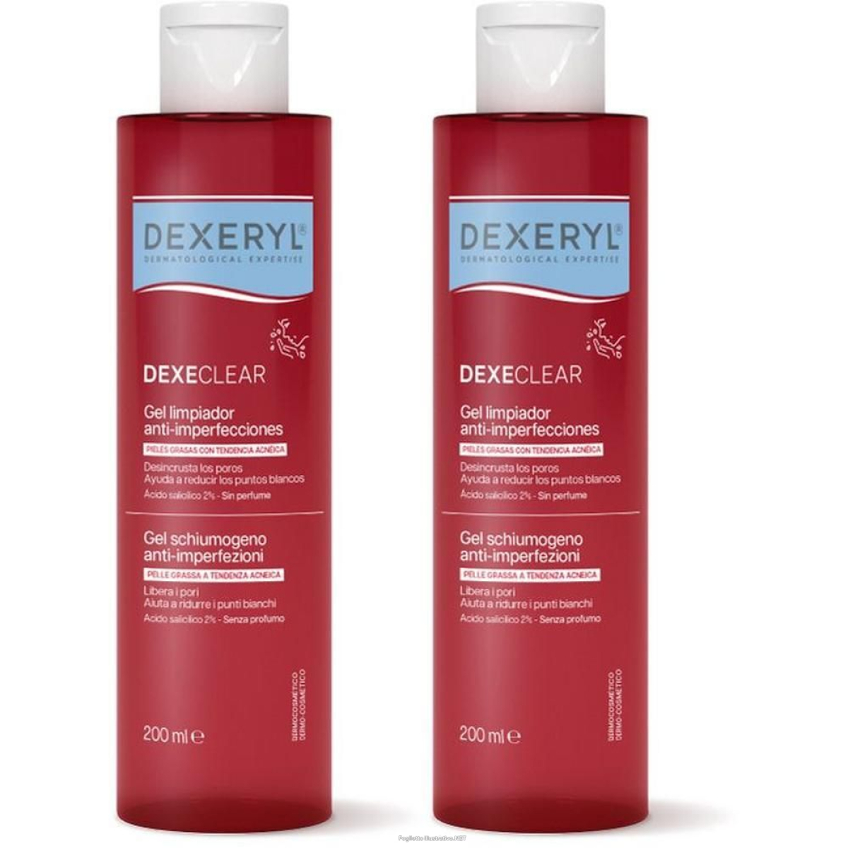 Compra Online dexeryl dexeclear gel schiumogeno anti-imperfezioni 200ml 200 ml deter e Trova il miglior prezzo