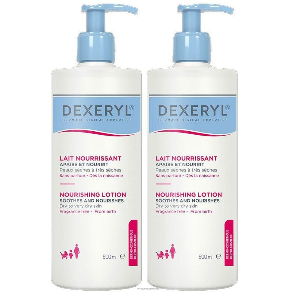 Compra Online dexeryl latte nutritivo per pelle secca e molto viso corpo 2x5 e Trova il miglior prezzo