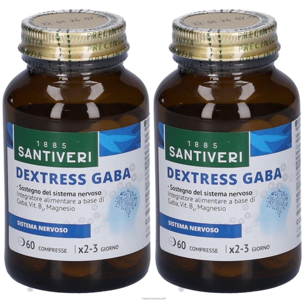 Compra Online dextress gaba 60 compresse set da 2 2x45 g e Trova il miglior prezzo