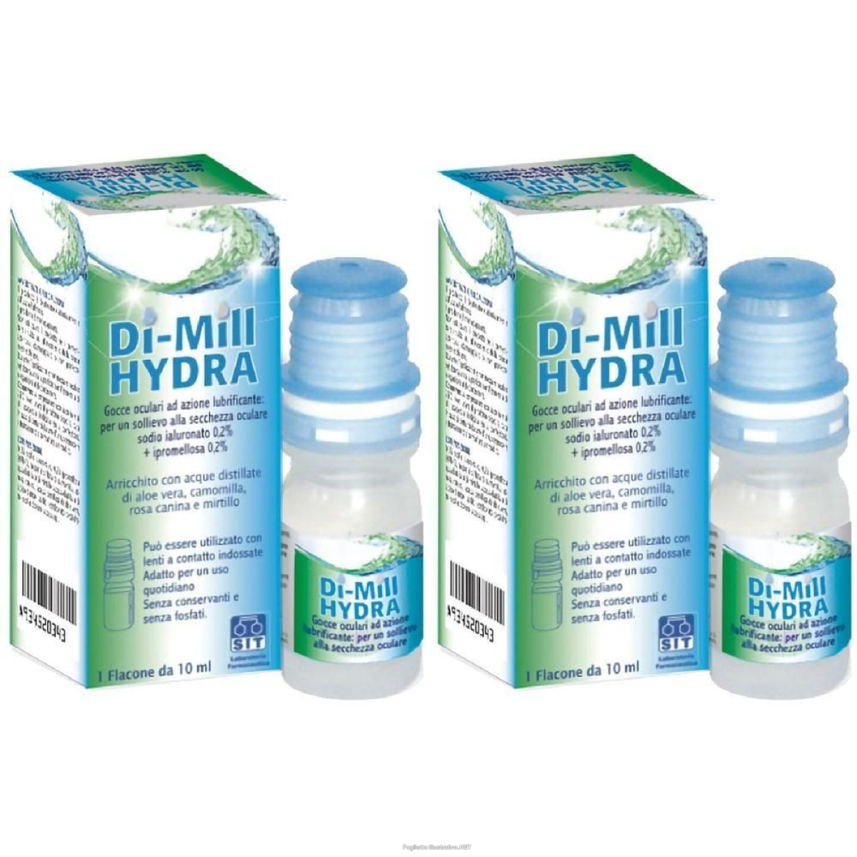 Compra Online di-mill hydra gocce oculari 2x10 ml oftalmiche e Trova il miglior prezzo