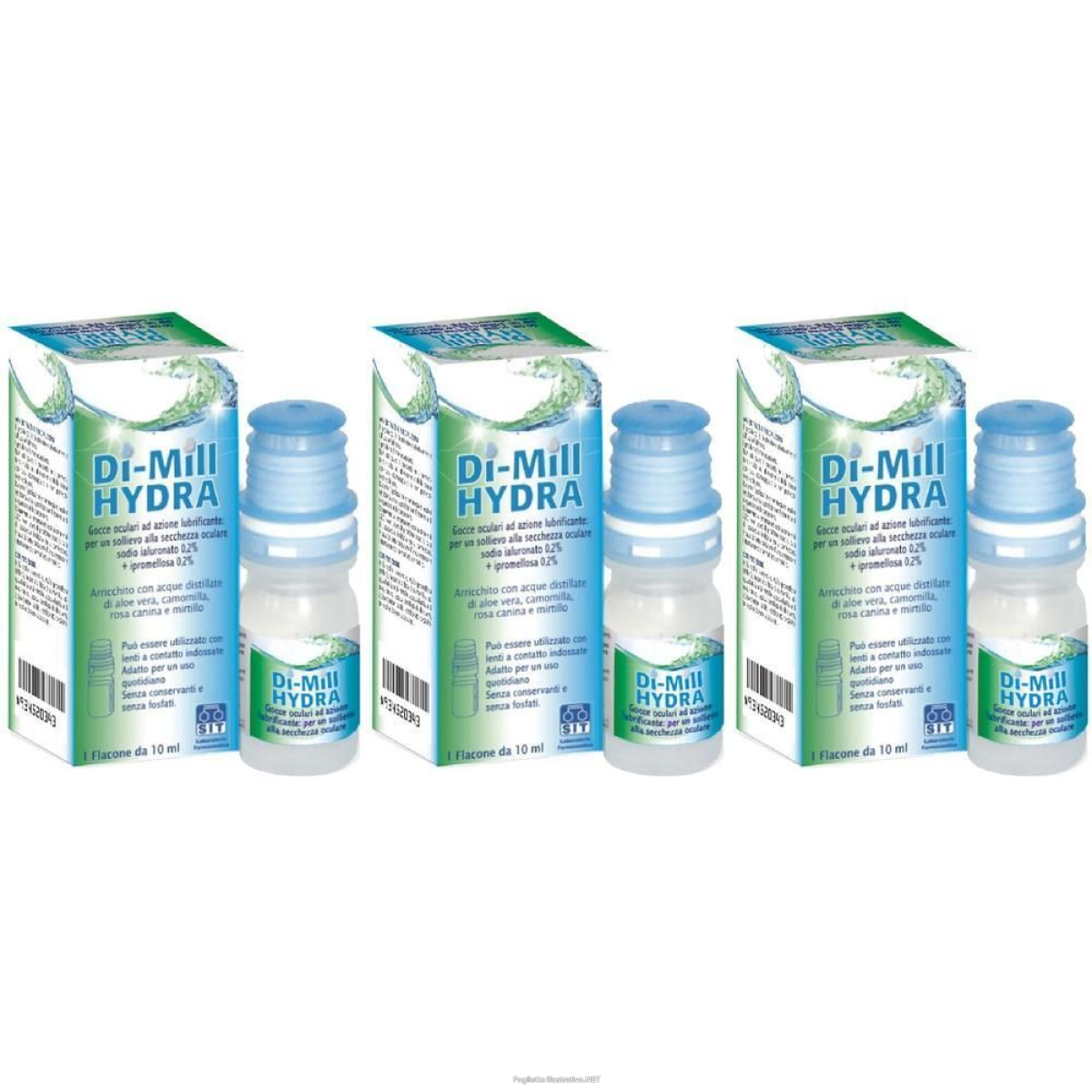 Compra Online di-mill hydra gocce oculari 3x10 ml oftalmiche e Trova il miglior prezzo