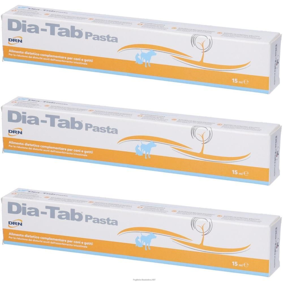 Compra Online dia tab pasta 15 ml 3x15 ml e Trova il miglior prezzo