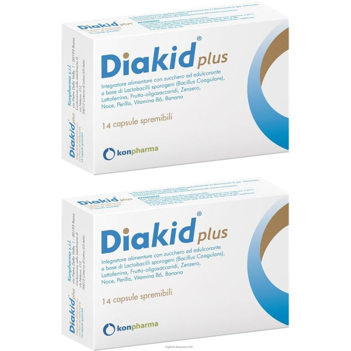 Compra Online diakid plus 14 capsule spremibili 2x14 pz e Trova il miglior prezzo