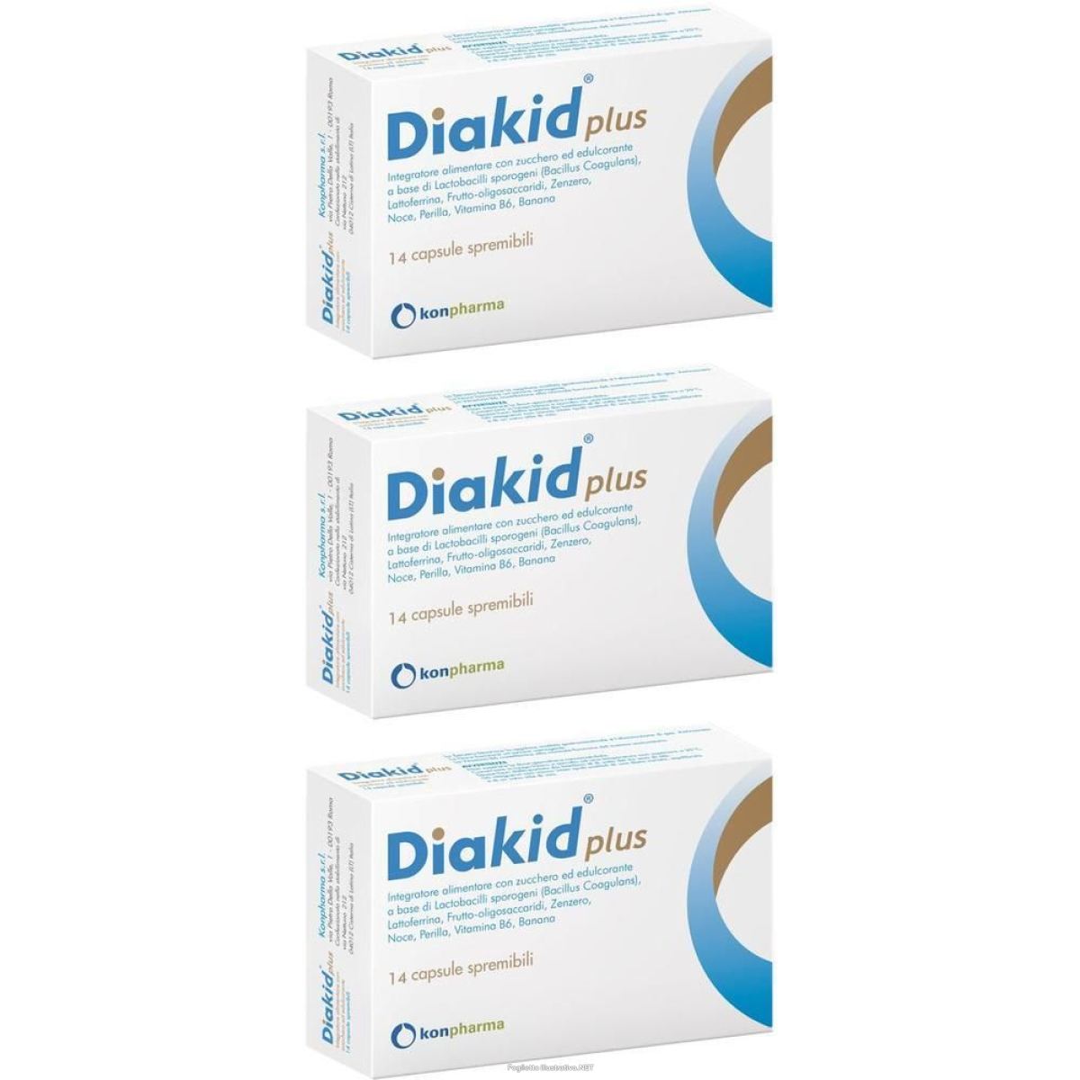 Compra Online diakid plus 14 capsule spremibili 3x14 pz e Trova il miglior prezzo