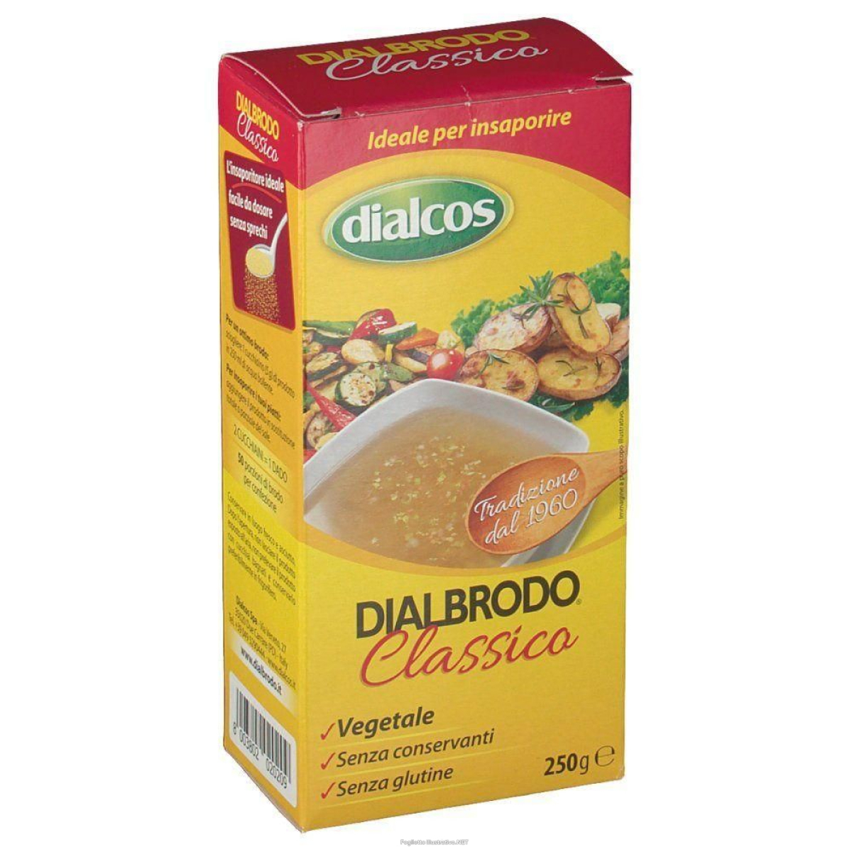 Compra Online dialcos dialbrodo classico 4x250 g polvere e Trova il miglior prezzo