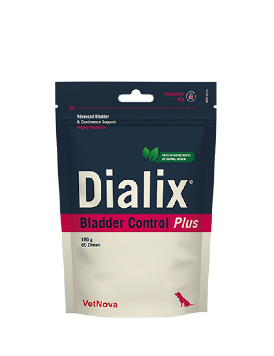 Compra Online Dialix bladder control plus - mangime complementare in chews per cani con supporto urinario 180 gr e Trova il miglior prezzo