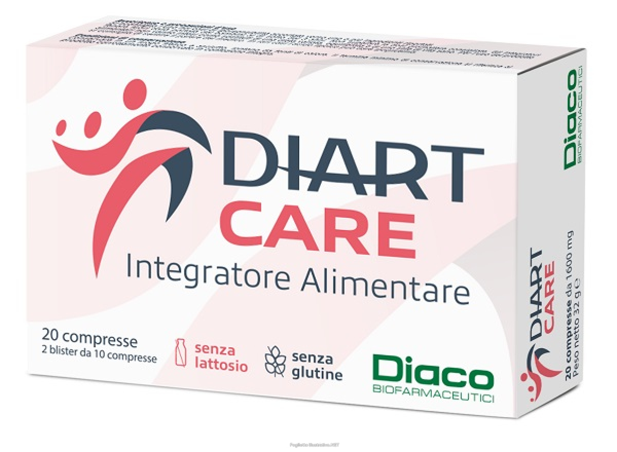 Compra Online diart care 20 compresse senza glutine e lattosio e Trova il miglior prezzo