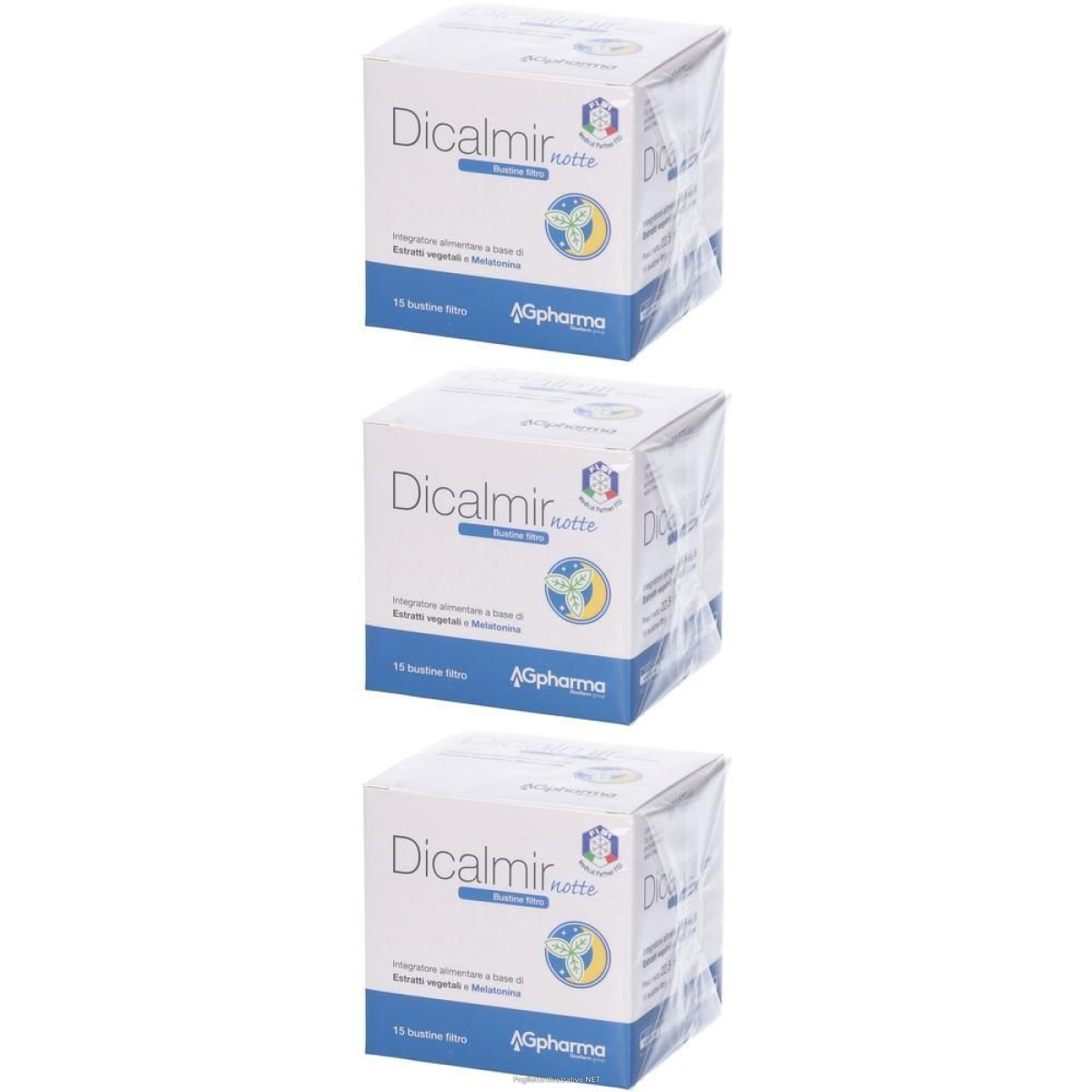 Compra Online dicalmir notte 3x15 pz bustine filtro e Trova il miglior prezzo