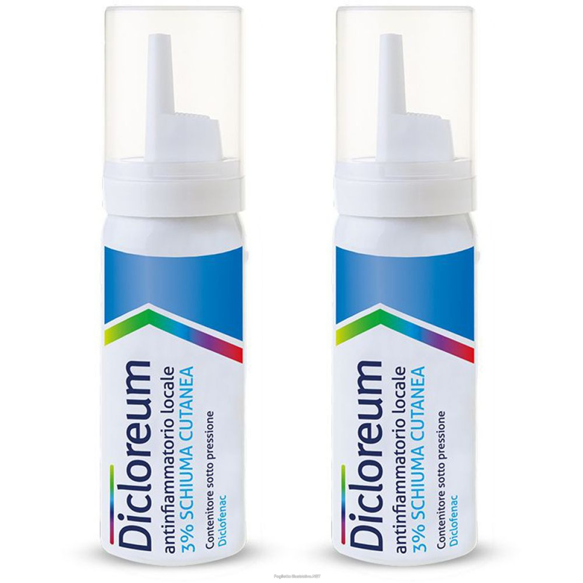Compra Online dicloreum® antinfiammatorio locale 3% schiuma cutanea set da 2 2x50 g e Trova il miglior prezzo