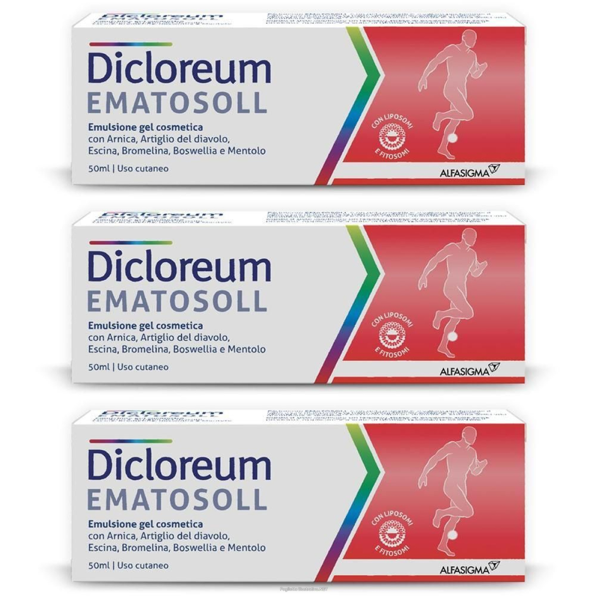 Compra Online dicloreum ematosoll gel antidolorifico per dolori muscolari, articolar e Trova il miglior prezzo