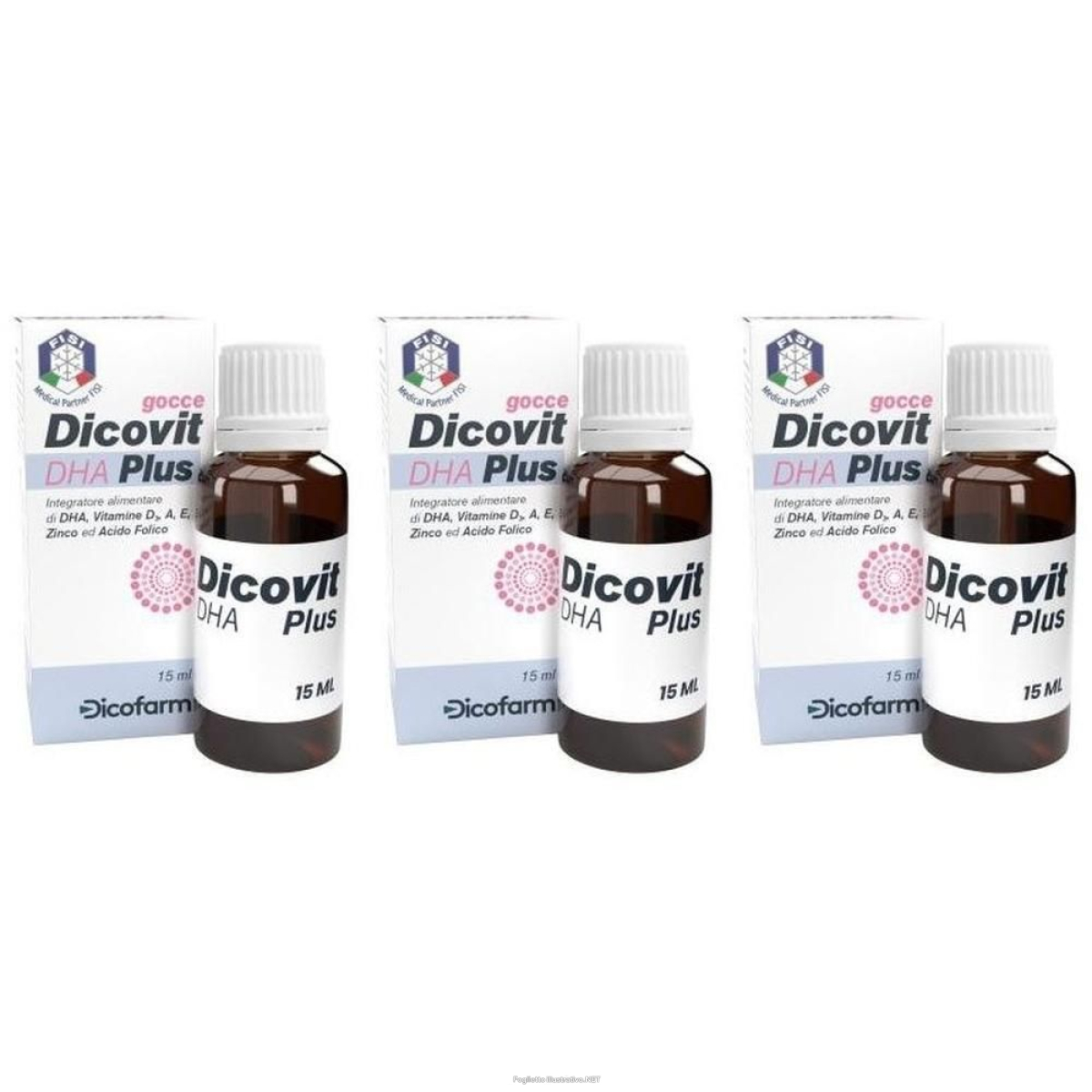 Compra Online dicofarm dicovit plus gocce 3x15 ml orali e Trova il miglior prezzo