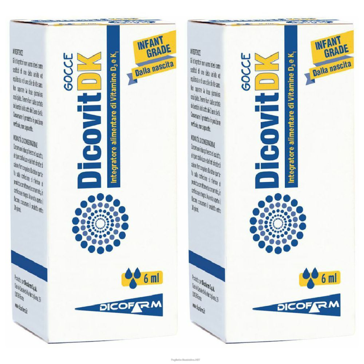 Compra Online dicofarm dicovitdk gocce set da 2 2x6 ml e Trova il miglior prezzo