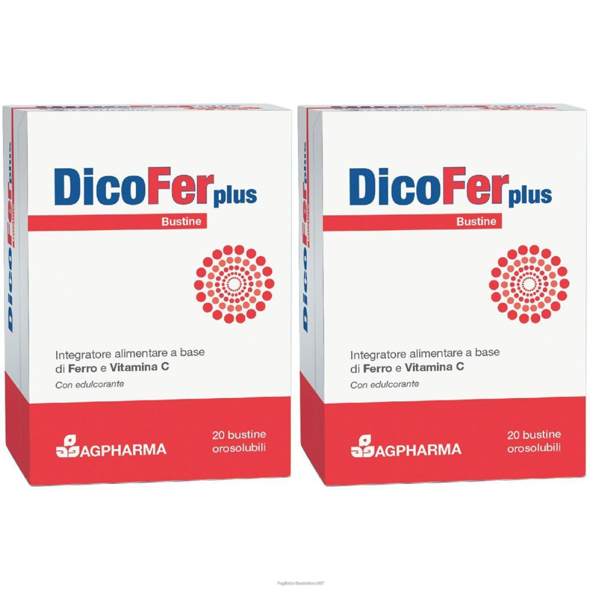 Compra Online dicofer plus set da 2 2x20 pz bustina e Trova il miglior prezzo