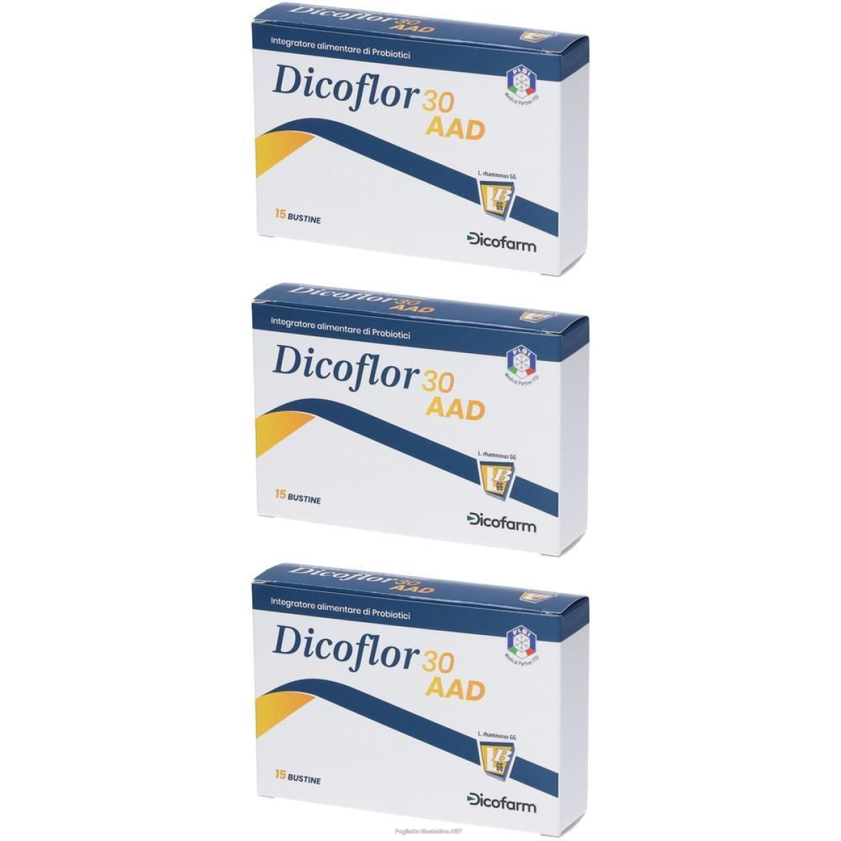 Compra Online dicoflor 30 aad 15 bustine 3x30 g e Trova il miglior prezzo