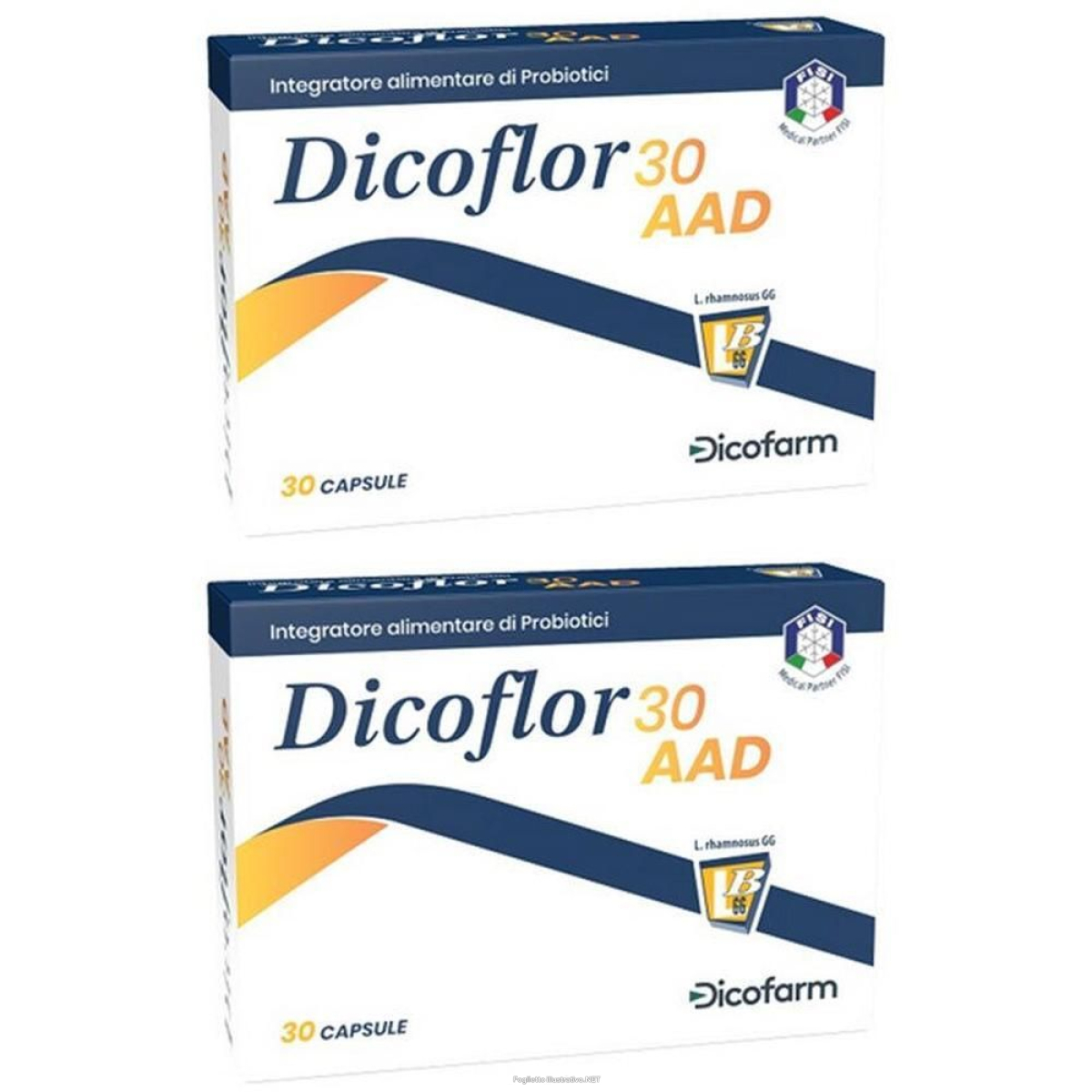 Compra Online dicoflor 30 aad capsule 2x5 g e Trova il miglior prezzo