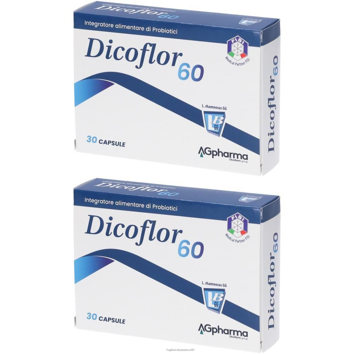 Compra Online dicoflor 60 in capsule 2x8,1 g e Trova il miglior prezzo