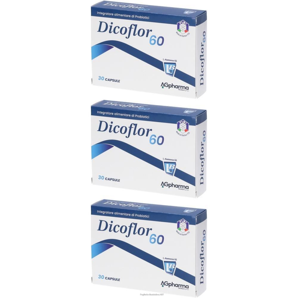 Compra Online dicoflor 60 in capsule 3x8,1 g e Trova il miglior prezzo