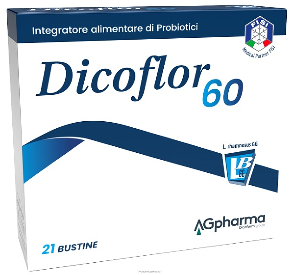 Compra Online dicoflor 60 integratore di probiotici per l'equilibrio della flora intestinale 21 bustine e Trova il miglior prezzo