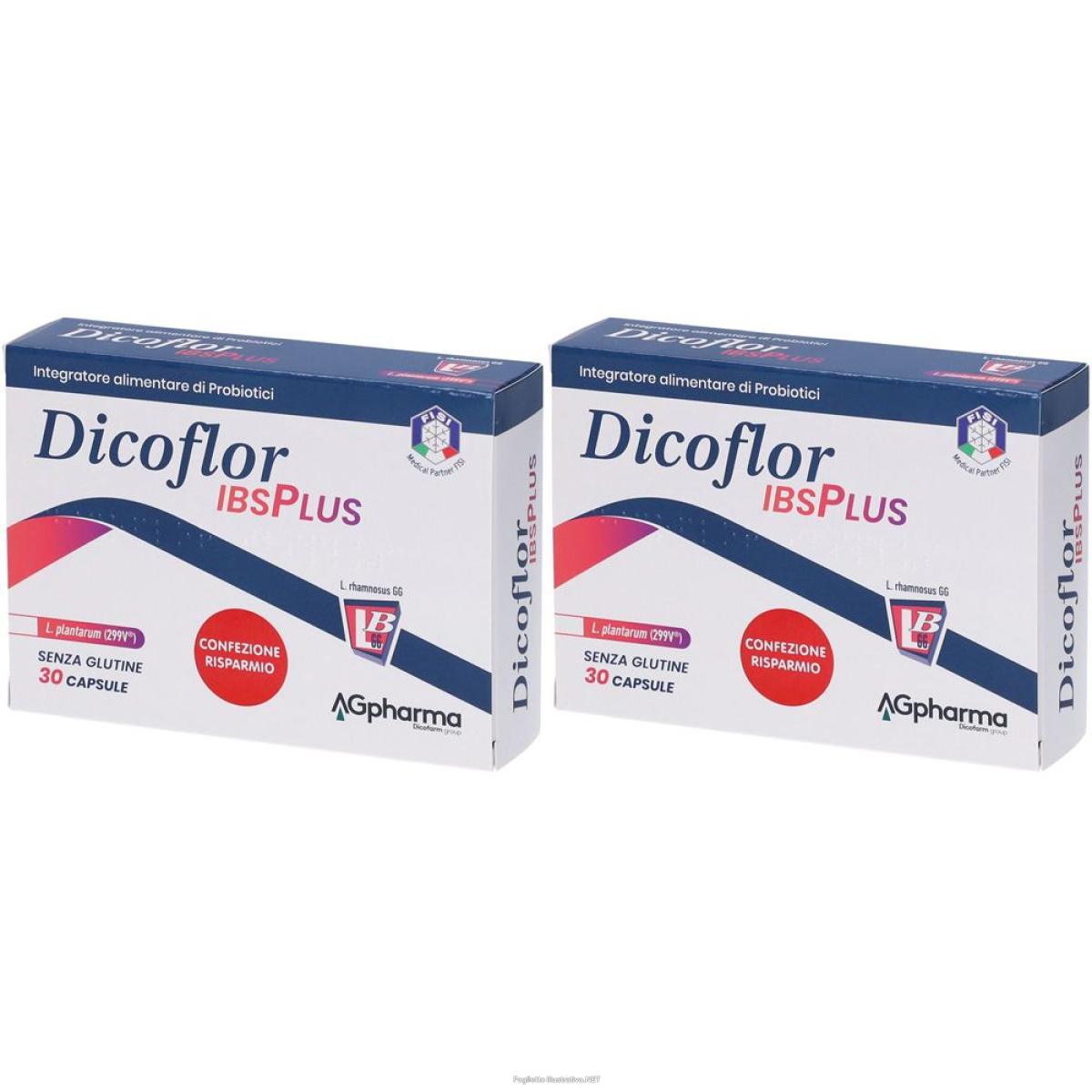 Compra Online dicoflor ibsplus capsule set da 2 2x9,9 g e Trova il miglior prezzo