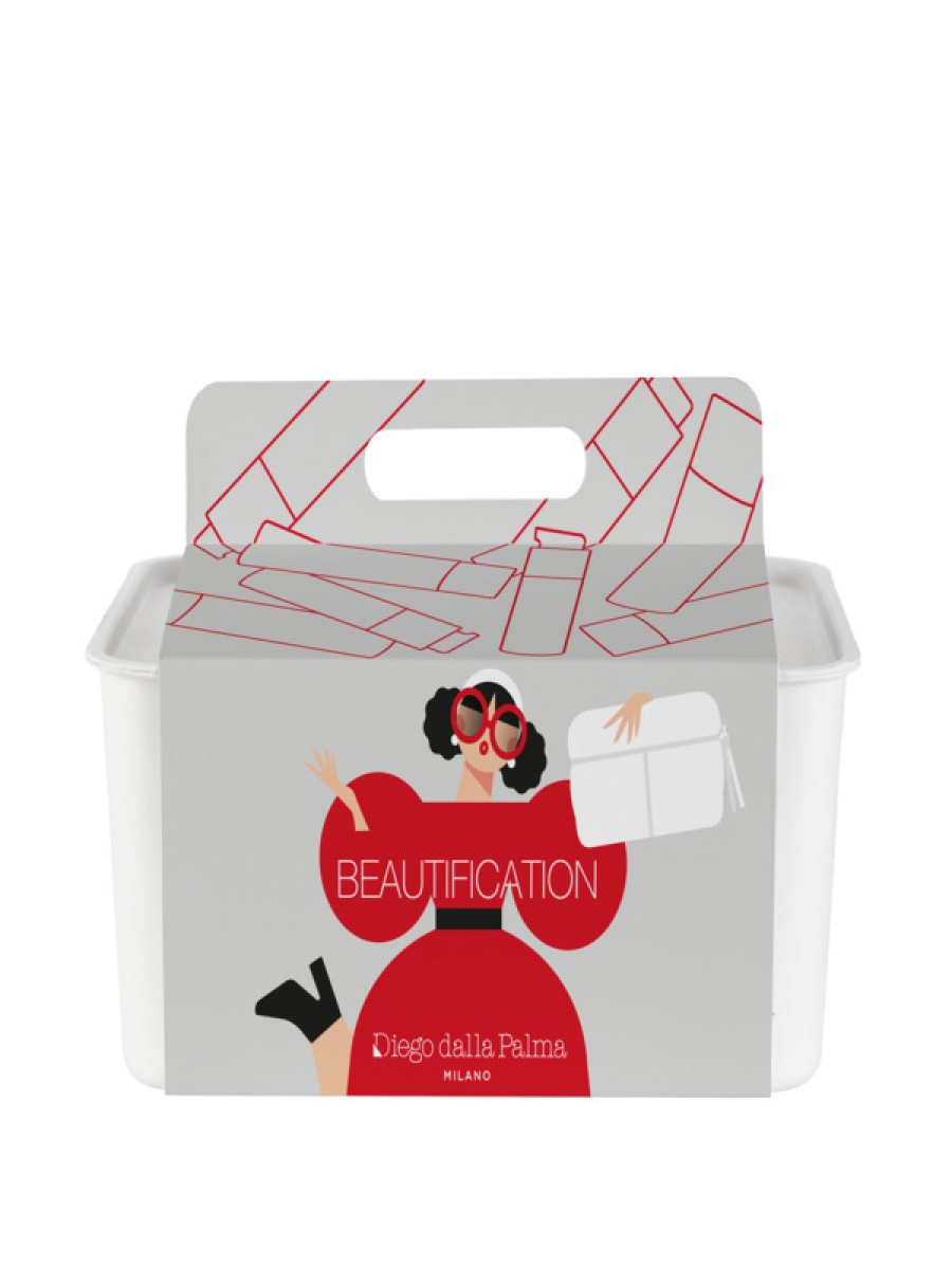 Compra Online Diego dalla palma beautification kit contiene tonico latte rinnovatore+concentrato essenziale universale+fluffy beauty case e Trova il miglior prezzo