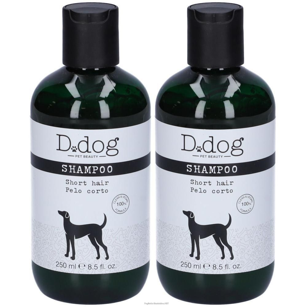 Compra Online diego dalla palma d dog shampoo pelo corto 2x250 ml e Trova il miglior prezzo