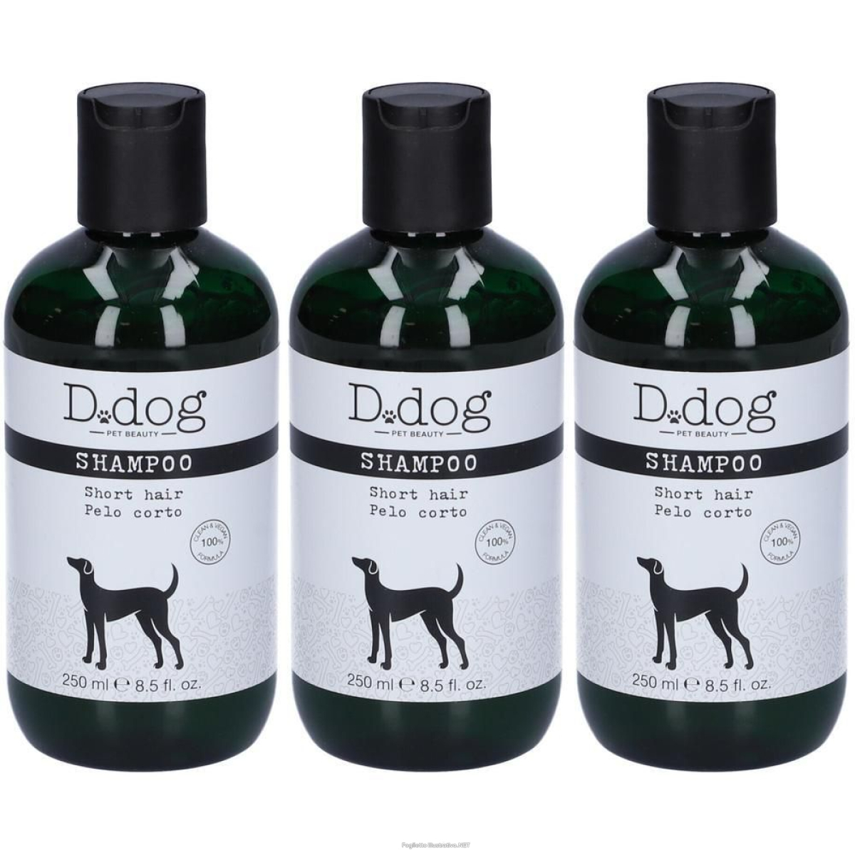 Compra Online diego dalla palma d dog shampoo pelo corto 3x250 ml e Trova il miglior prezzo
