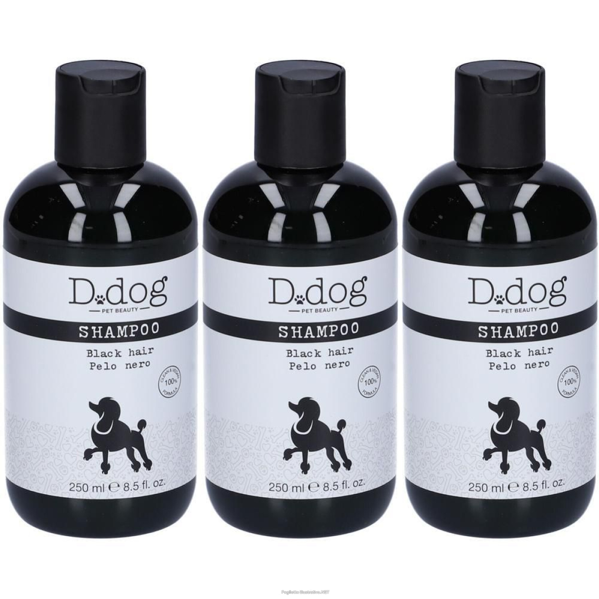 Compra Online diego dalla palma d dog shampoo pelo nero 3x250 ml e Trova il miglior prezzo