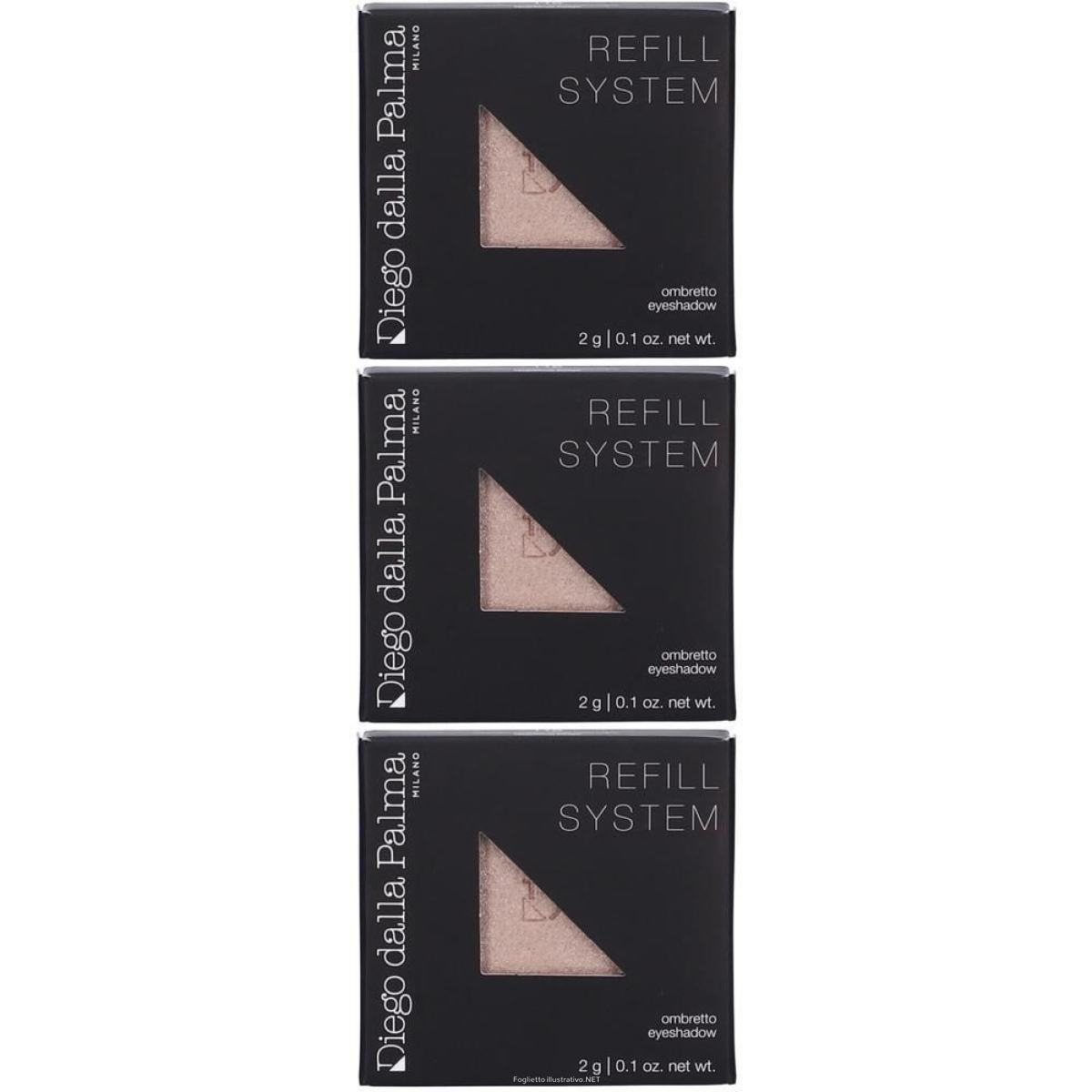 Compra Online diego dalla palma ombretto perlato tonalità 118 sparkling beige 3x1 st e Trova il miglior prezzo