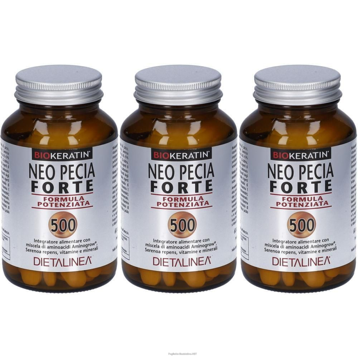 Compra Online dietalinea biokeratin neo pecia forte 500 in compresse 3x90 g compress e Trova il miglior prezzo