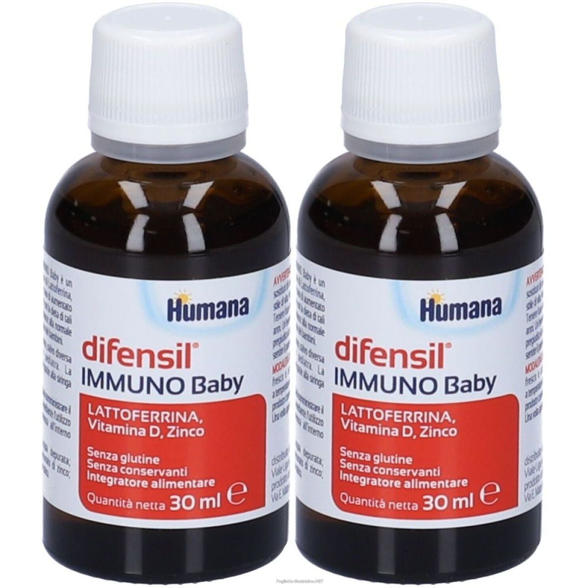 Compra Online difensil immuno baby 30 ml set da 2 2x30 ml soluzione orale e Trova il miglior prezzo
